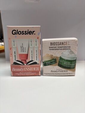 Sephora Beauty Insider Bundle Glossier Cloud Paint + Biossance Skincare Minis
